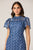 Midnight Martine Dress - Indigo/Ivory/Navy