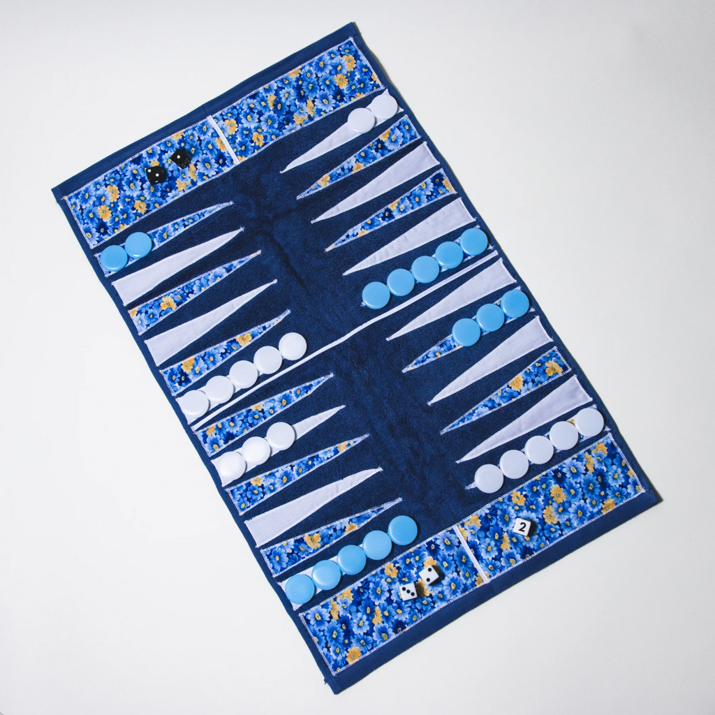 Outdoor/Travel Backgammon Set - Acrylic Pieces