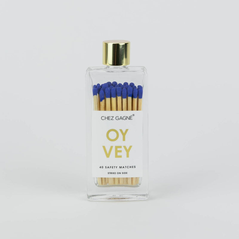 Oy Vey Glass Bottle Matches
