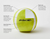 3" Tennis Ball Plush Dog Toy