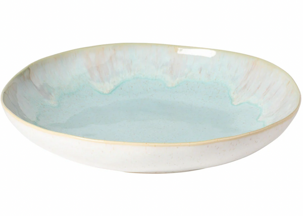 Eivissa Low Serving Bowl - Sea Blue