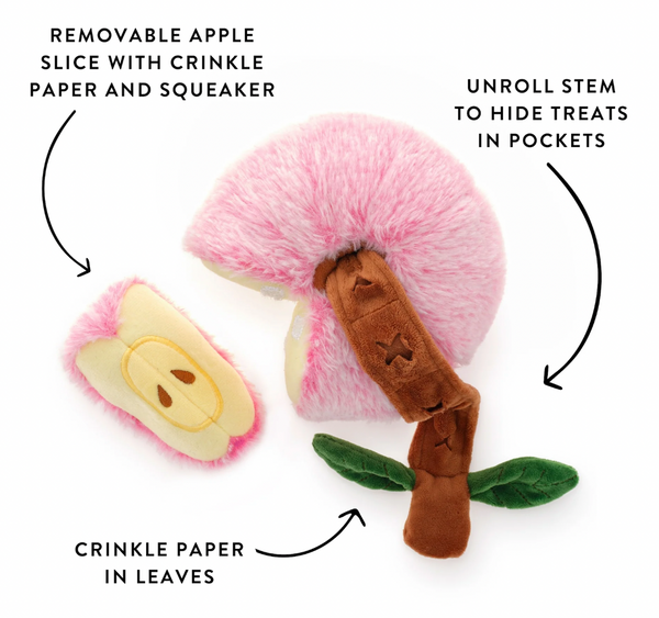 Apple Interactive Snuffle Toy