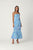 Shoshanna Midnight Wright Dress - Optic/Tonal Blue
