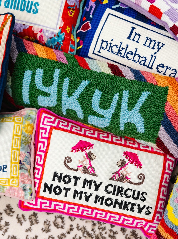 IYKYK Statement Pillow