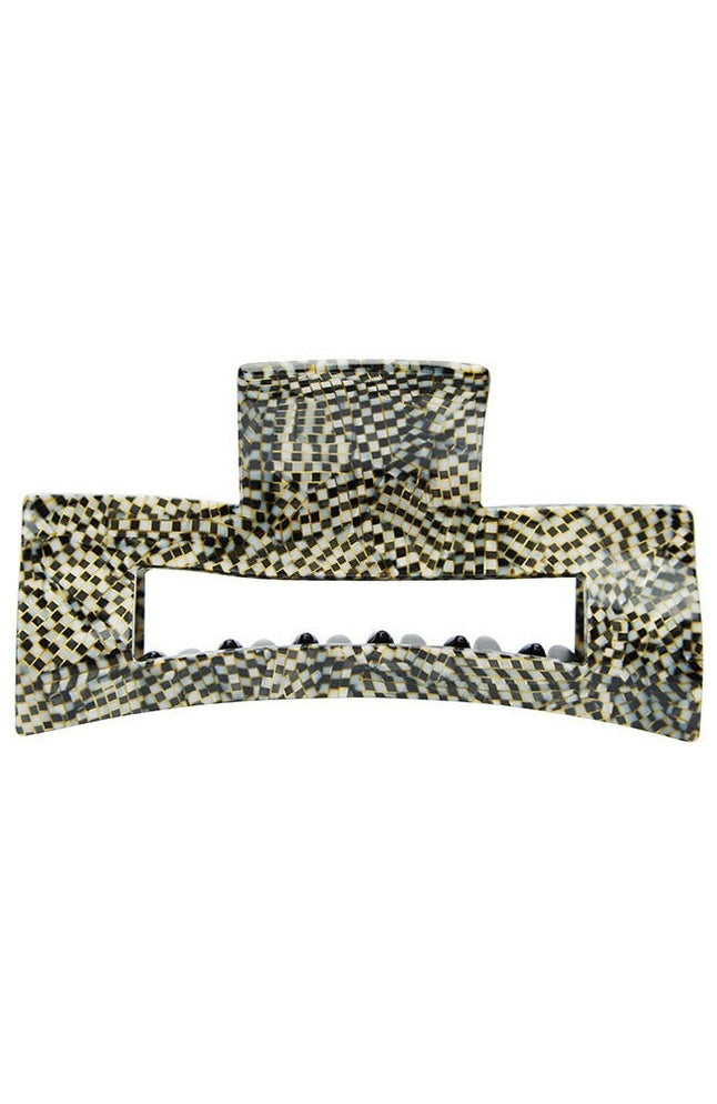 Large Cutout Rectangle Classic Jaw Clip