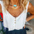 Minimalistic Turquoise Howlite Stone Necklace