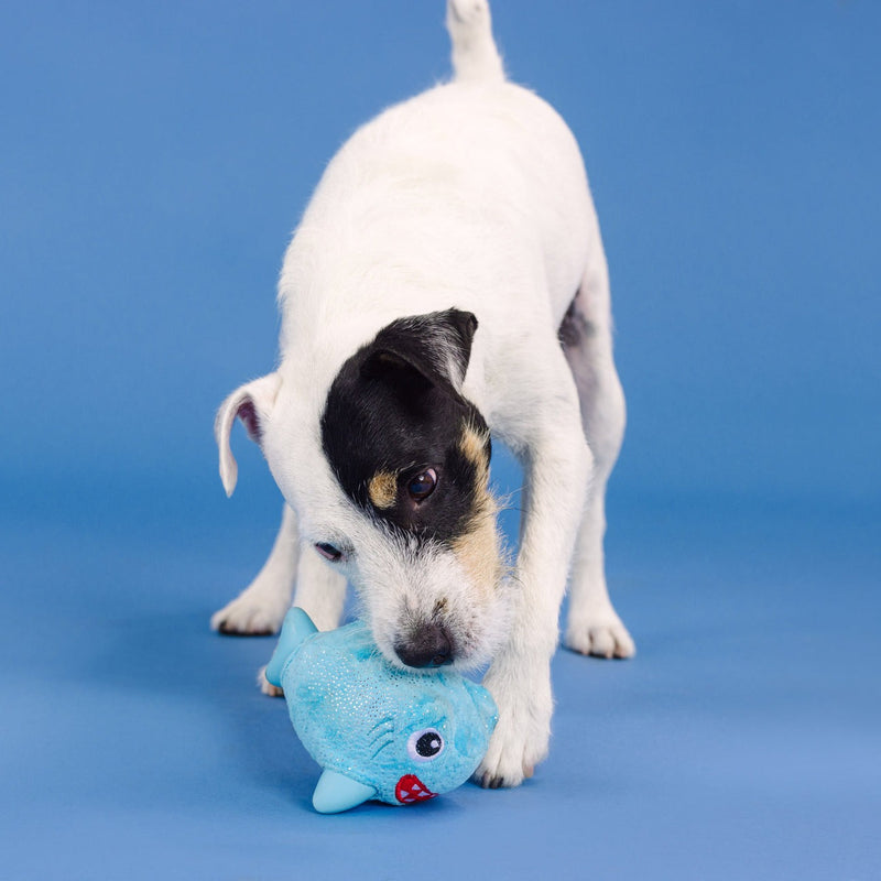 Out Of The Blue Plush/Rubber Dog Toy