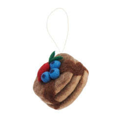 Felt Pancake Ornament