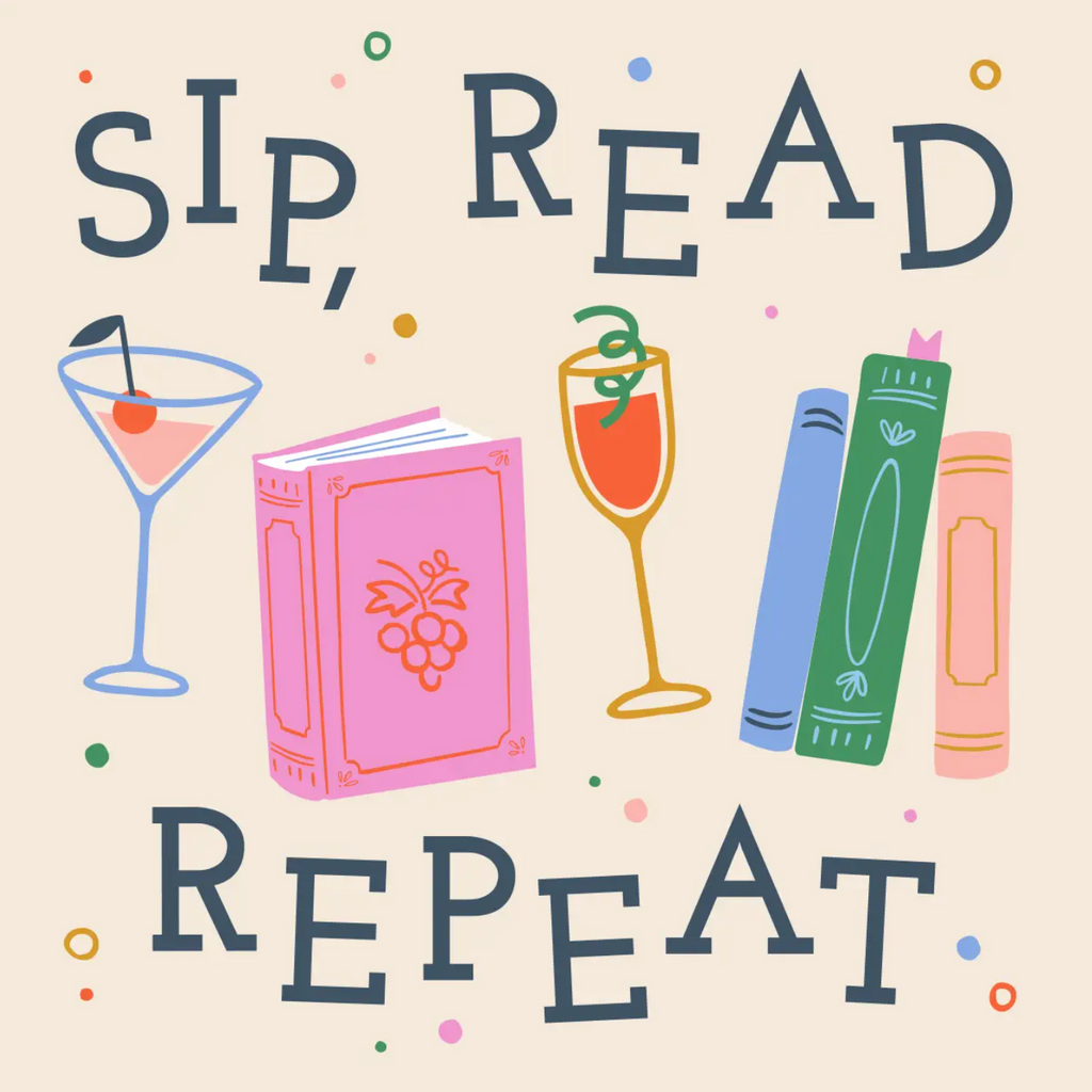 Soiree Sisters Bookish Cocktail Napkins