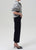 Lyra Wide Leg Crop Corduroy - Navy