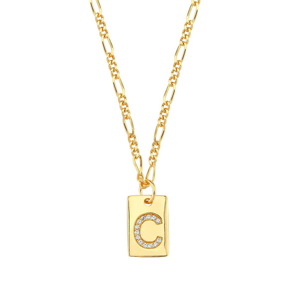 Maison Irem Tilly Initial Necklace