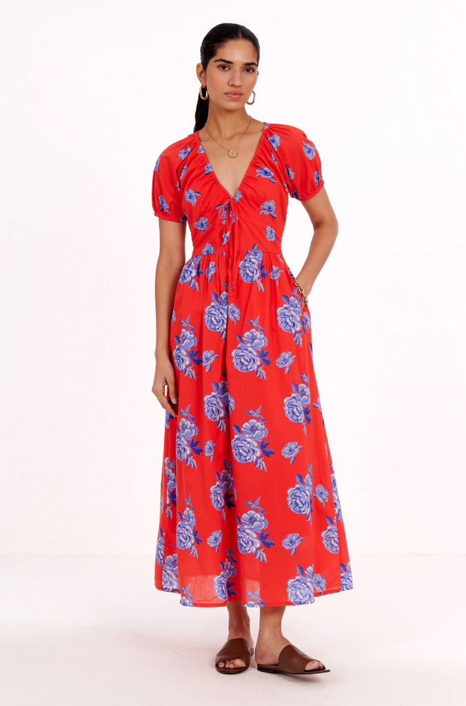 Banjanan Norma Dress - Eliza Rose Poppy
