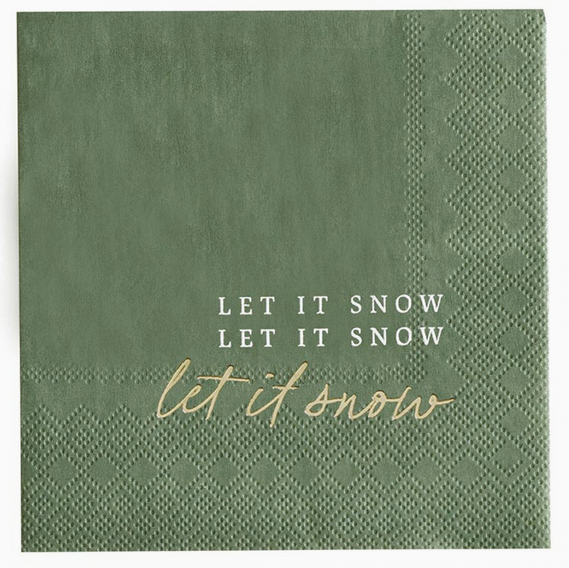 Holiday Cocktail Napkins