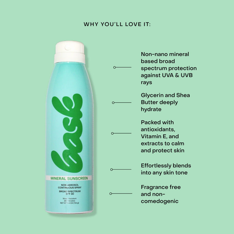 SPF 30 Mineral Non-Aerosol Spray Sunscreen