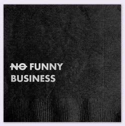 Funny Business Cocktail Napkins