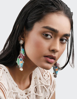 Olivia Dar Fishing Earrings - Multi