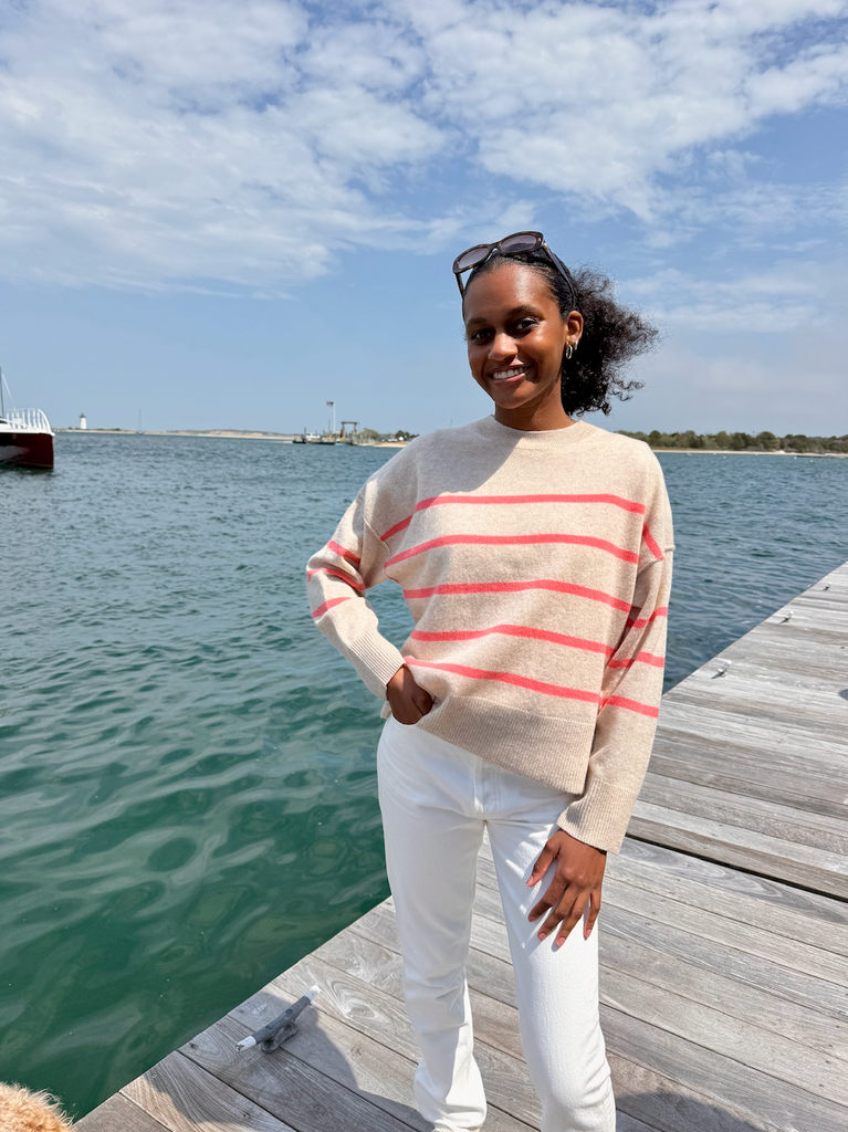 Stripe Heather Sweater