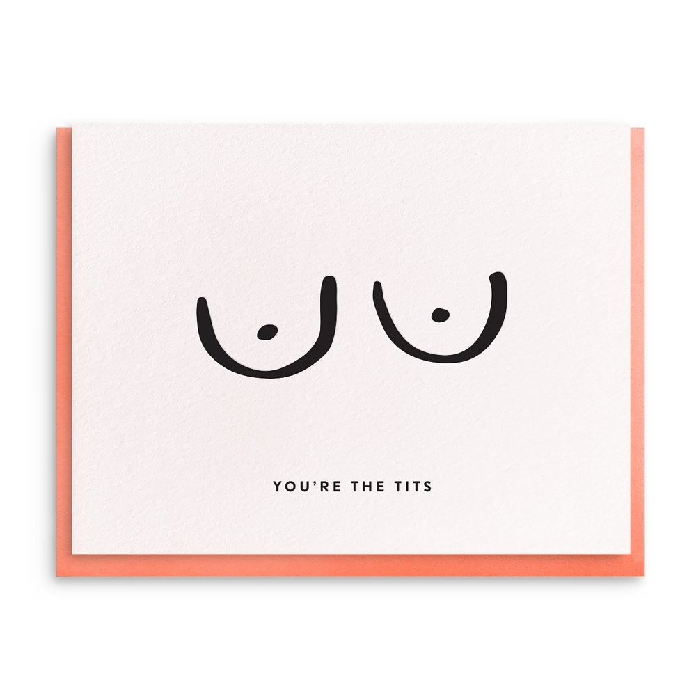 You're The Tits Card