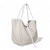 Two Tone Leather Ellis Hobo Tote