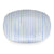 Light Blue Simple Stripes Platter