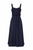 Calypso Dress - Navy Chalk Stripe