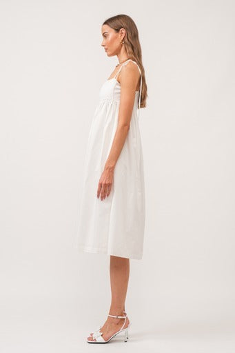 Everly Midi Dress - Off White
