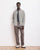 Men's Paul Brushed Checked Flannel Shirt - Green & Ivory