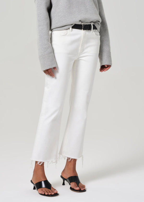 Isola Cropped Boot - Soft White