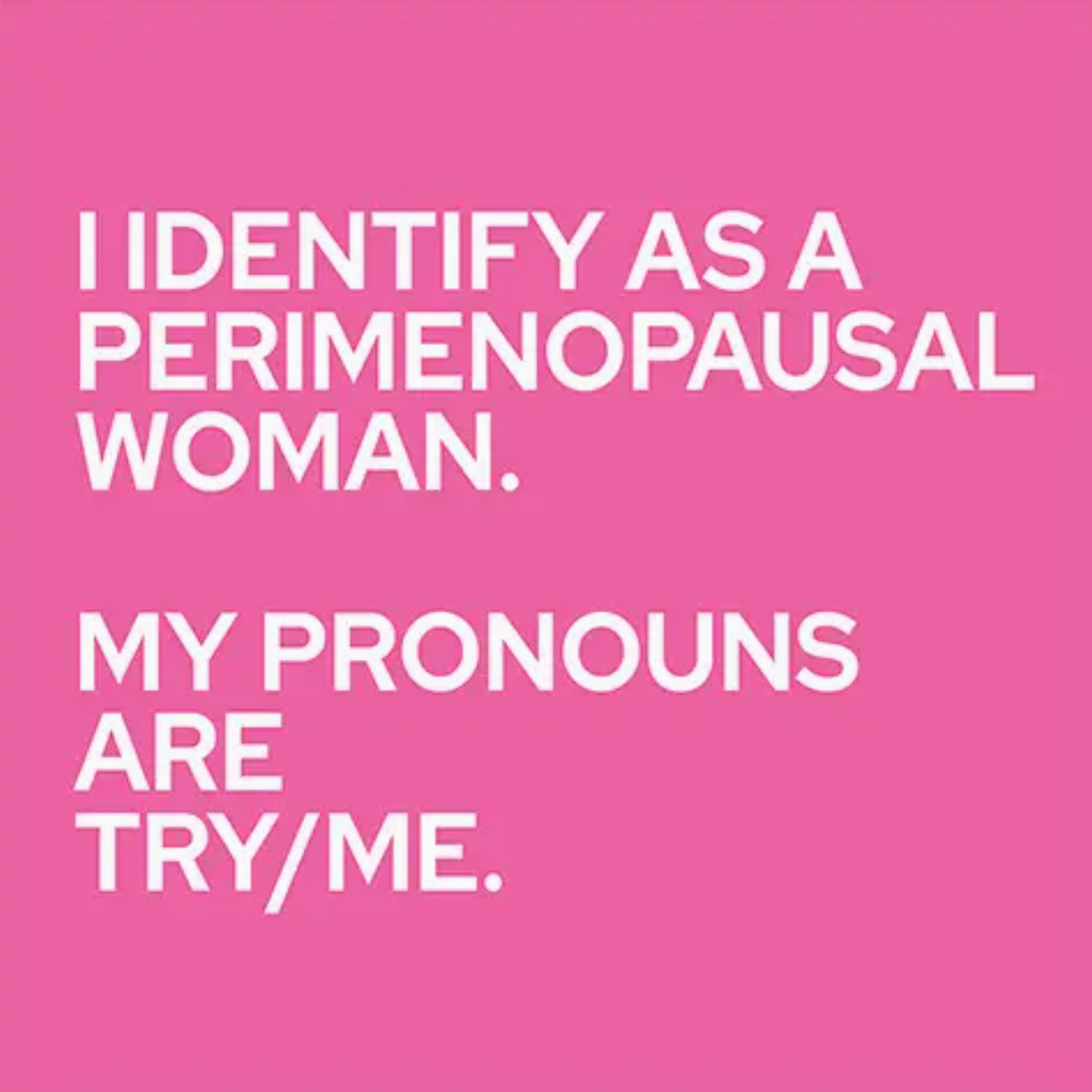 Perimenopausal Funny Cocktail Napkins