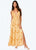 Dorinda Crinkle Chiffon Dress - Golden Hour