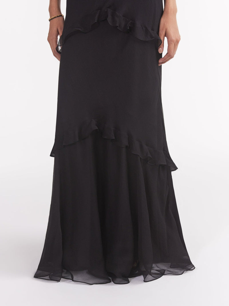 Saloni Rita Dress - Black