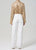 Annina High Rise Wide Leg 33" - Soft White
