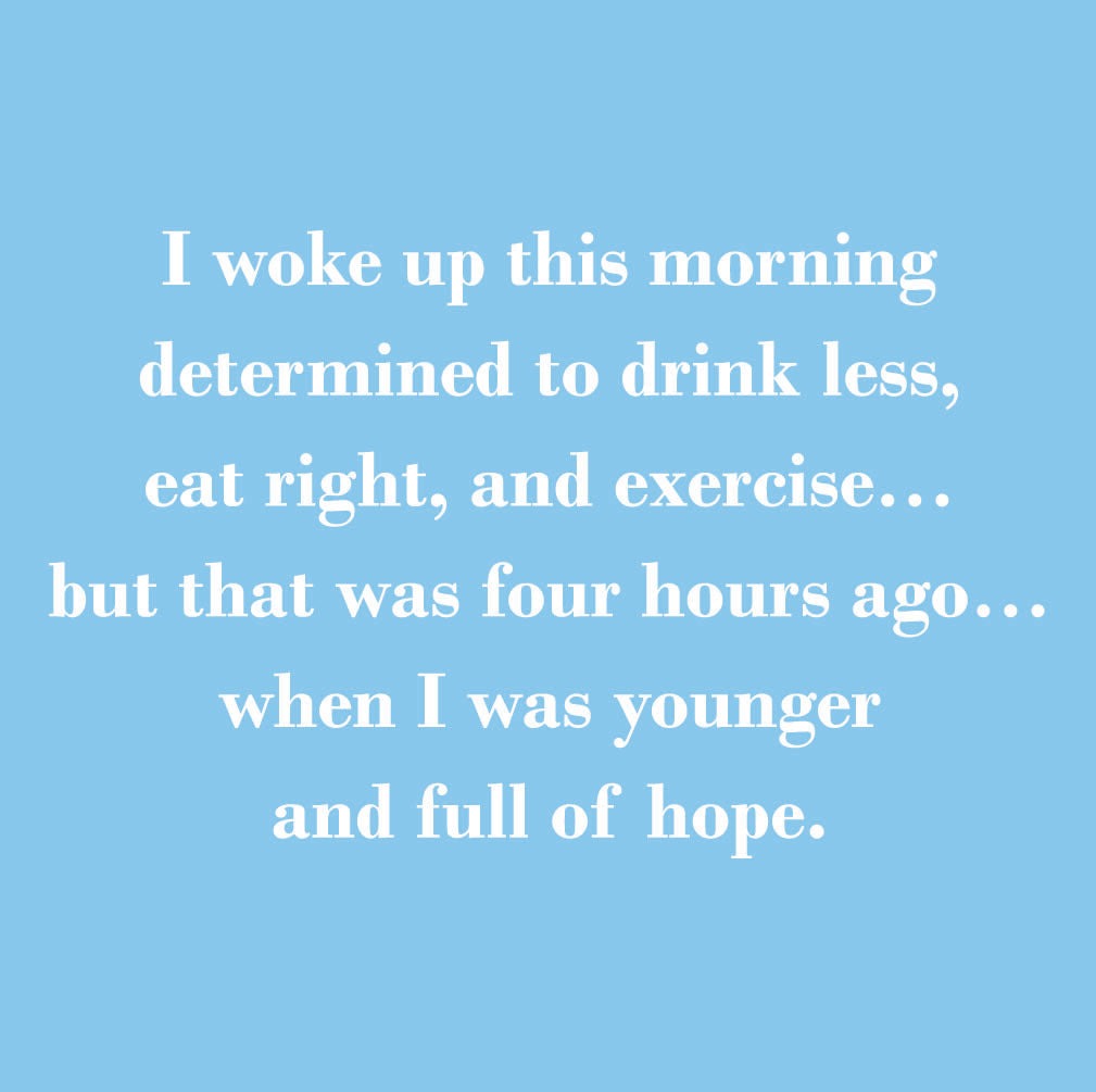 Mary Phillips Funny Cocktail Napkins - Woke Up This Morning