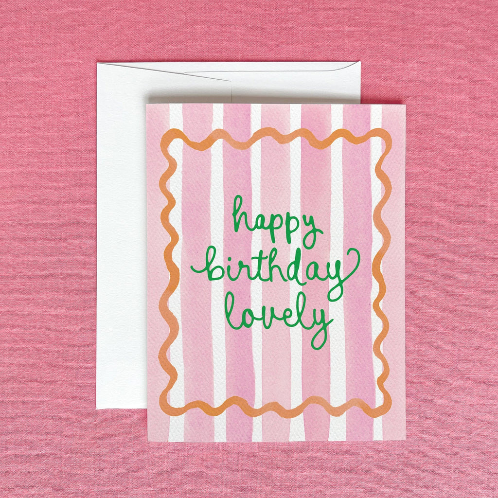 Happy Birthday Lovely Card