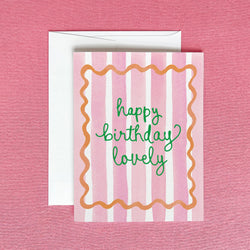 Happy Birthday Lovely Card