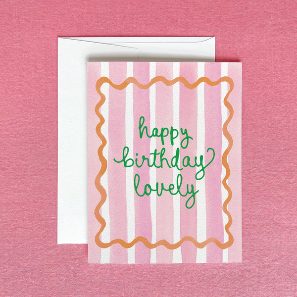 Happy Birthday Lovely Card
