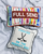 Full Send Needlepoint Pillow
