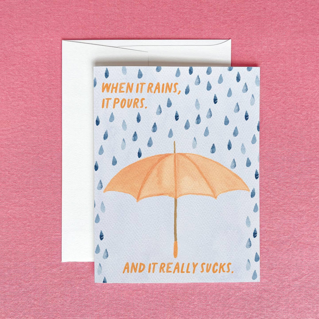 When It Rains It Pours Card