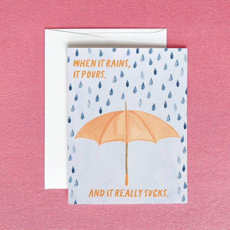 When It Rains It Pours Card