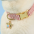 Foggy Dog Red Stripe Dog Collar