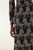 Black Striped Tigers Tulle Midi Skirt