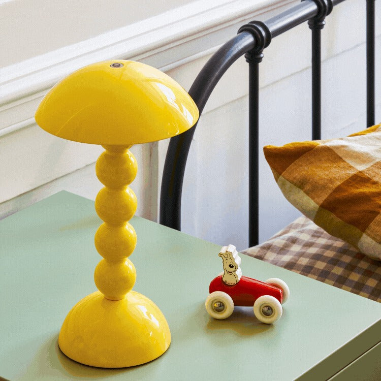 Lacquer Rechargeable Bobbin LED Lamp