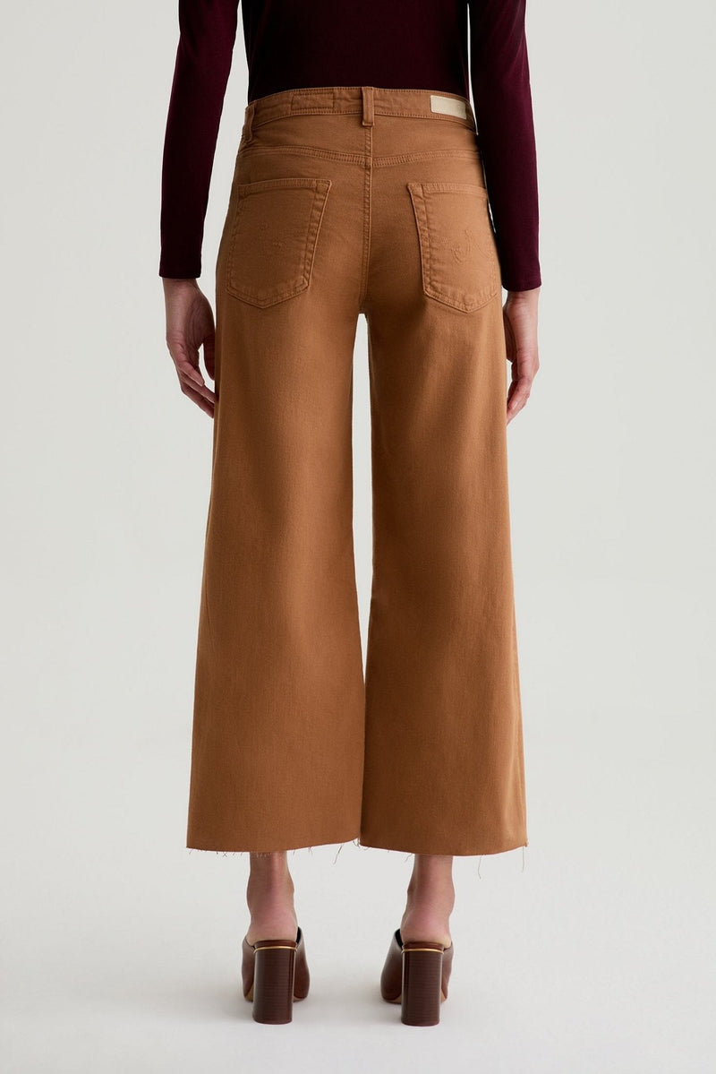 Saige Wide Leg Crop - Ginger