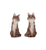Clever Creatures Fox Salt & Pepper Shaker Set