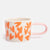 Orange Hearts Ceramic Mug