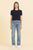 Kadri Cashmere Tee - Navy