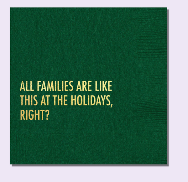 All Families Holiday Cocktail Napkins