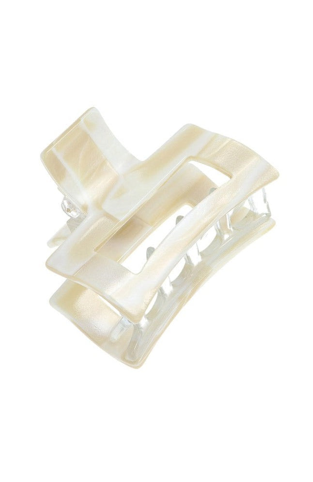 Cutout Rectangle Classic Jaw Clip