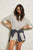 Tyler Stripe French Terry Pullover - Natural/Night