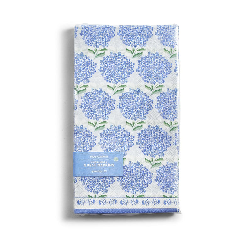 Hydrangea Paper Dinner Napkins